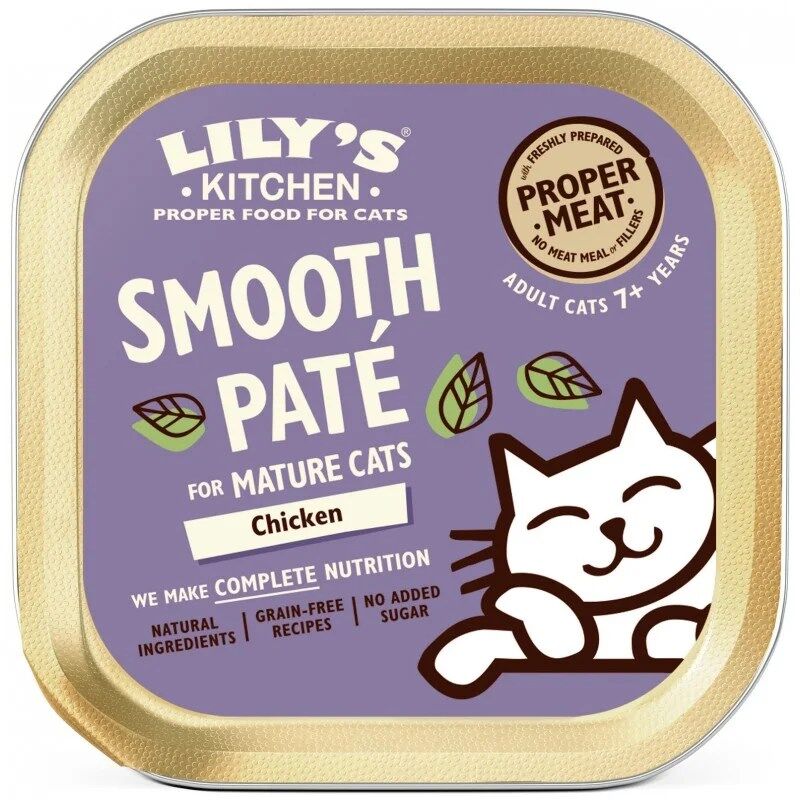 Lily's Kitchen para Gatos Maduros Frango 85g