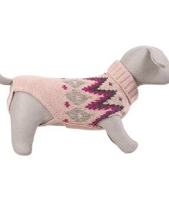 Camisola "Zigozago" para Dog (Rosa)