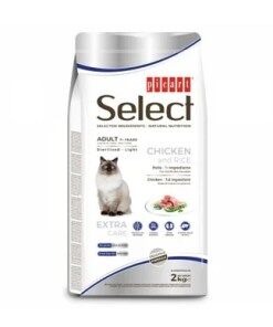 Picart Cat Select Sterilised/Light +7 Adulto - Frango e Arroz 2Kg