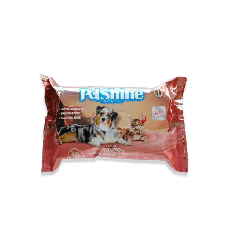 Petshine Toalhitas Talco