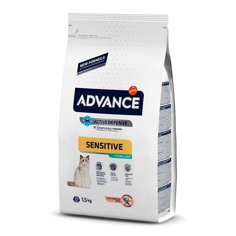 Advance Cat Sterelized Sensitive Salmão