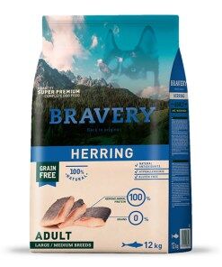 Bravery Dog Herring Adult Large / Mediun