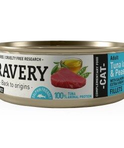 Bravery Cat Tuna Loin Fillet & Peas