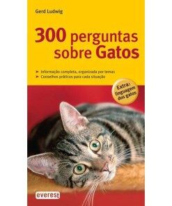 Livro 300 perguntas sobre Gatos