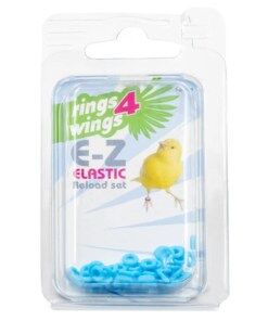 Anilhas elásticas para canários e exóticos