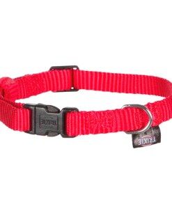 Coleira Nylon Classic Vermelha Trixie