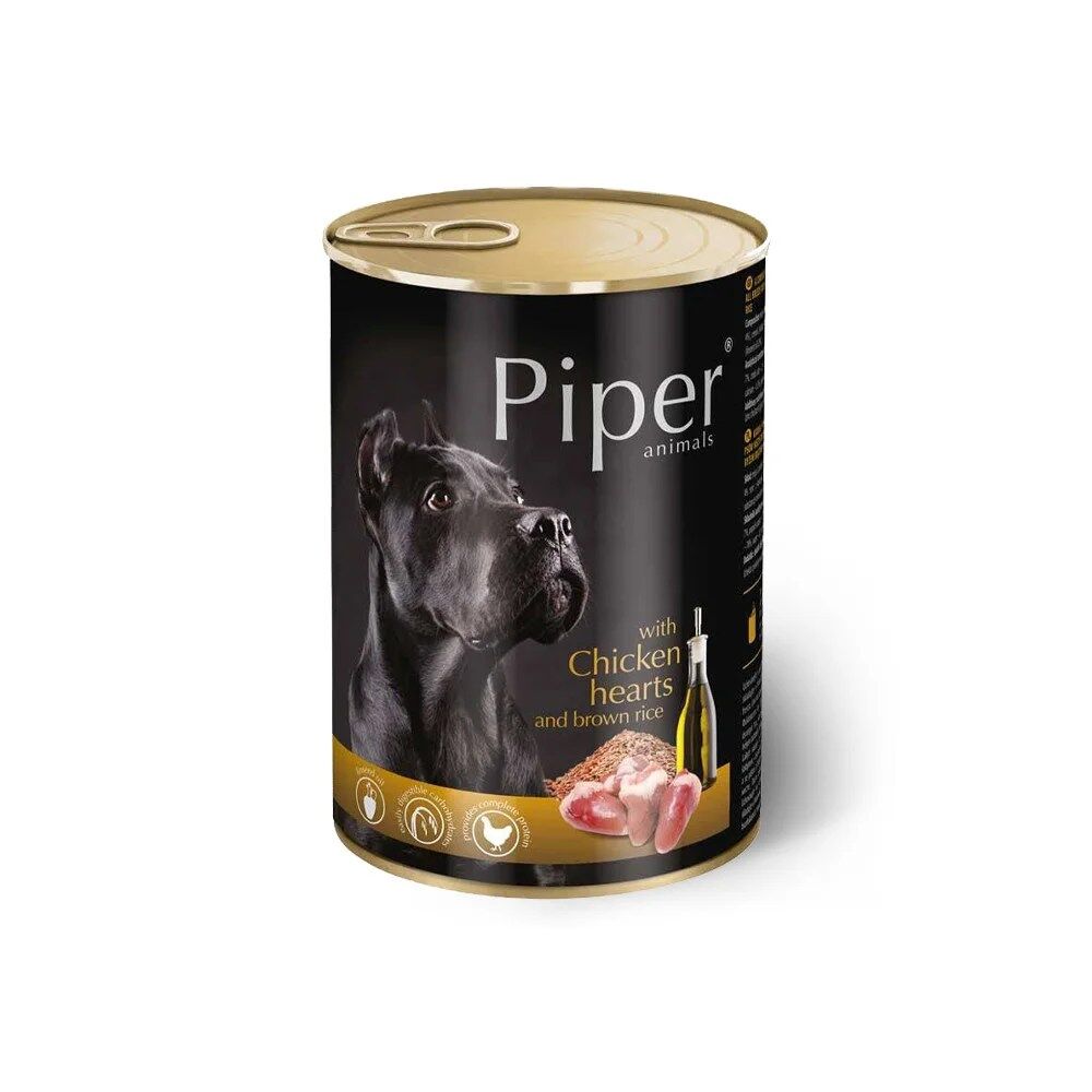 Patê para cão adulto - Coração de galinha e arroz integral Piper