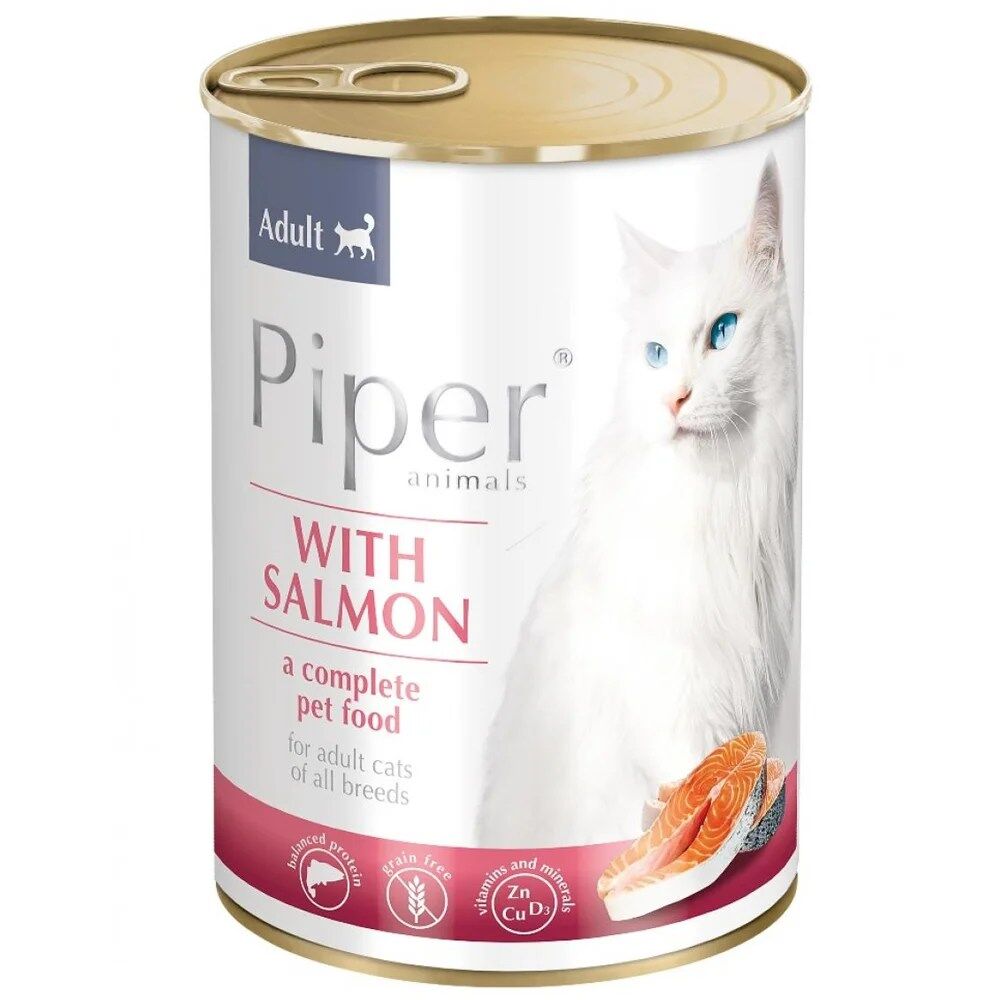 Piper Gato Esterilizado com Salmão 400g