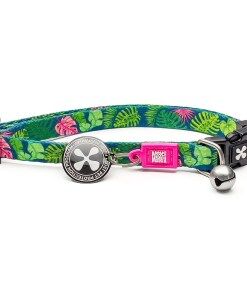 Coleira Tropical com ID Tag para gato - Max & Molly