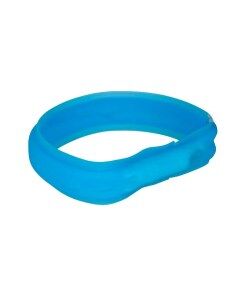 Colar Flash Light Band Azul - Trixie