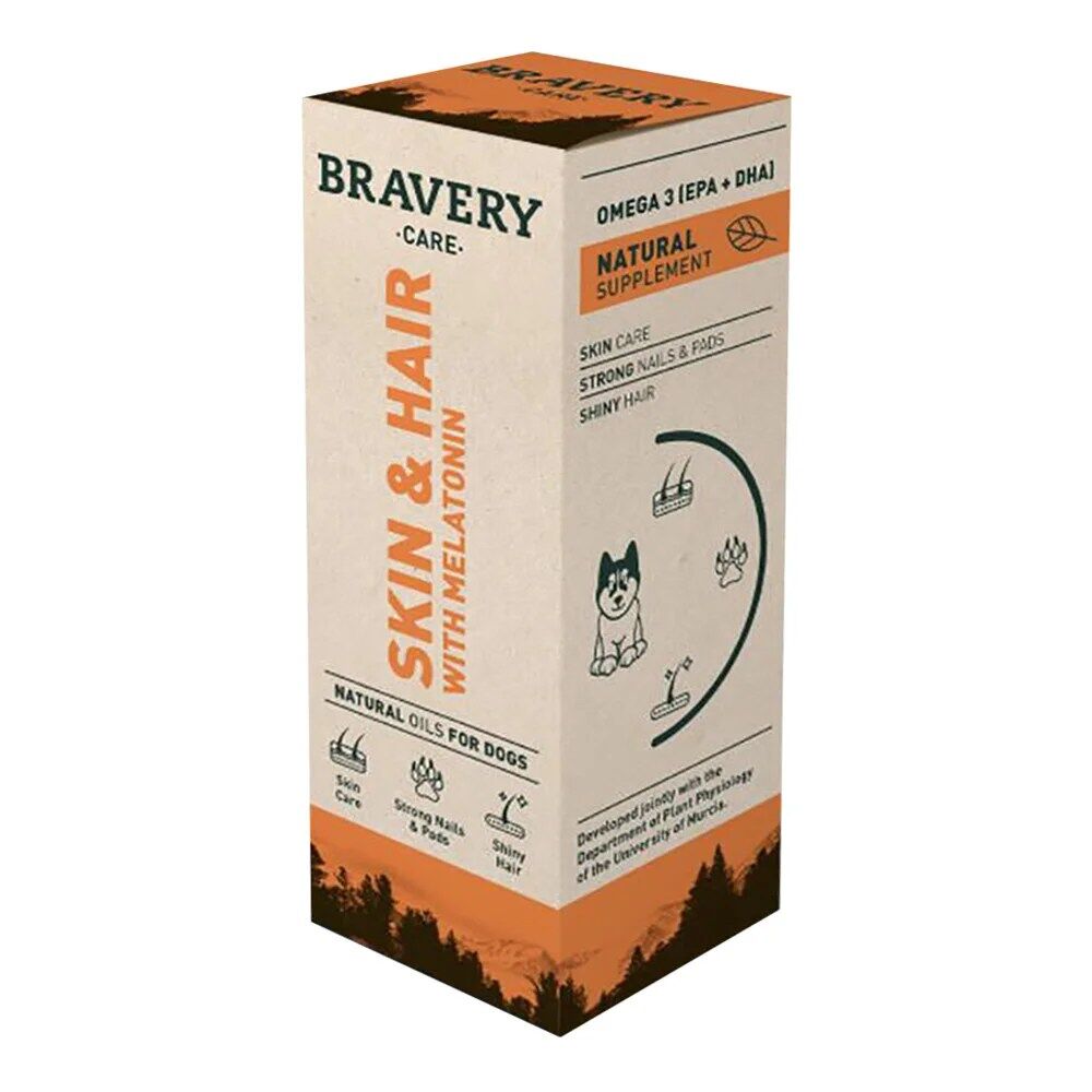 Bravery Care - Óleo Skin & Hair para Cães
