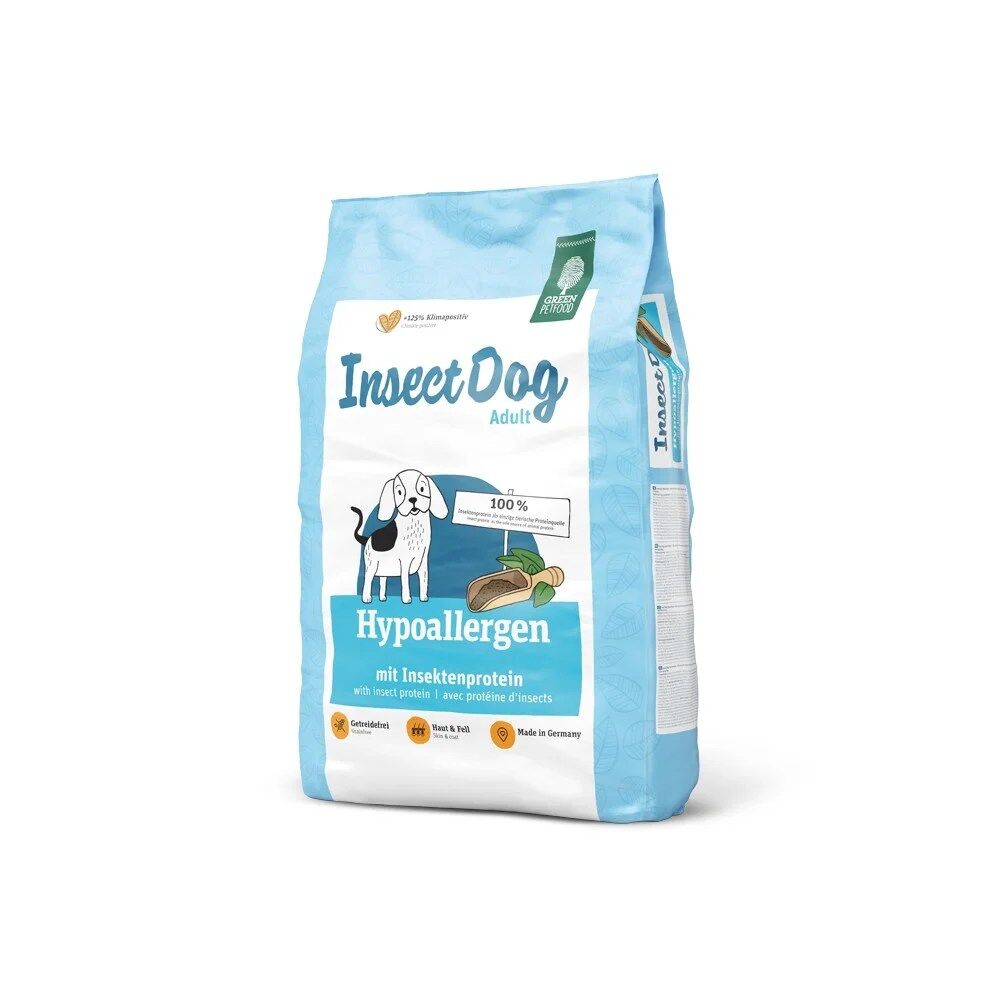 Green Petfood Insect Hypoallergen - Dog adulto alérgico - Inseto