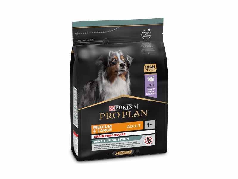 Pro Plan Sensitive Digestion Grain Free Medium & Large - Peru