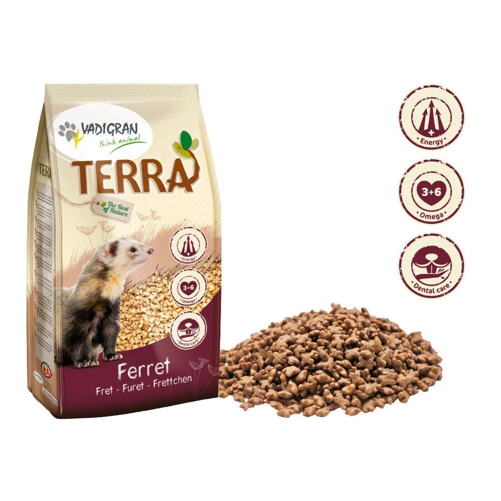 Alimento Premium Terra para furões - Vadigran