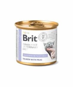 Brit Veterinary Diet Cat Gastrointestinal Grain-Free Salmon with Pea - Wet