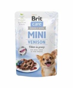 Brit Care Mini Venison Fillets in Gravy Wet