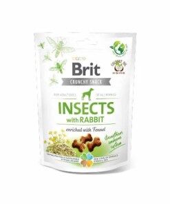 Brit Care Dog Crunchy Cracker Insects with Rabbit