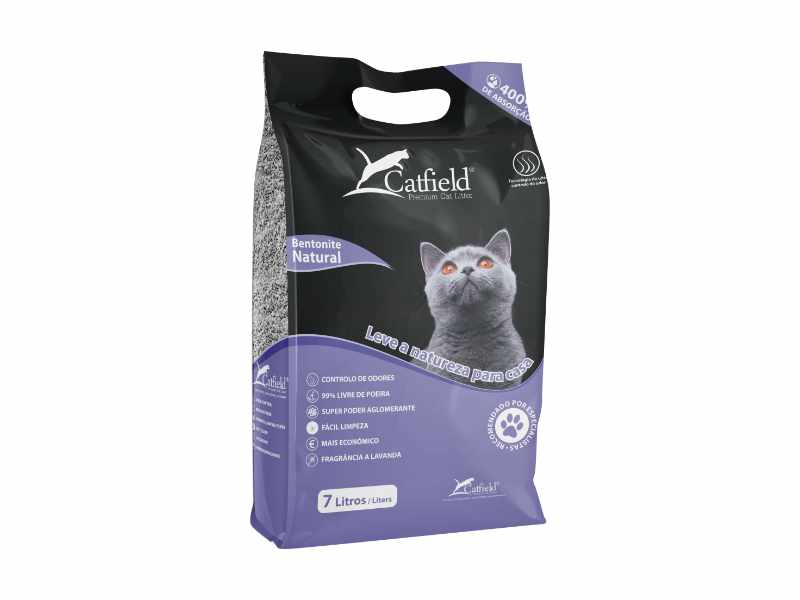 Catfield Premium Cat Litter Lavanda