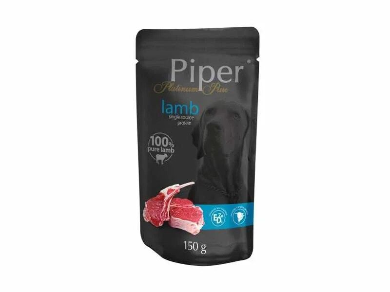 Piper Platinum Pure - 100% Borrego para cão - 10x150g