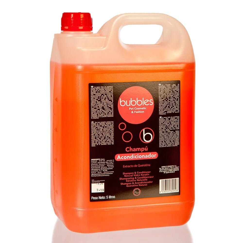 Shampoo Condicionador com extrato queratina da Bubbles - Image 3