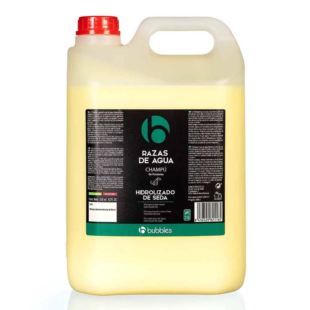 Shampoo para cães de água - hidrolisado de seda da Bubbles - Image 3