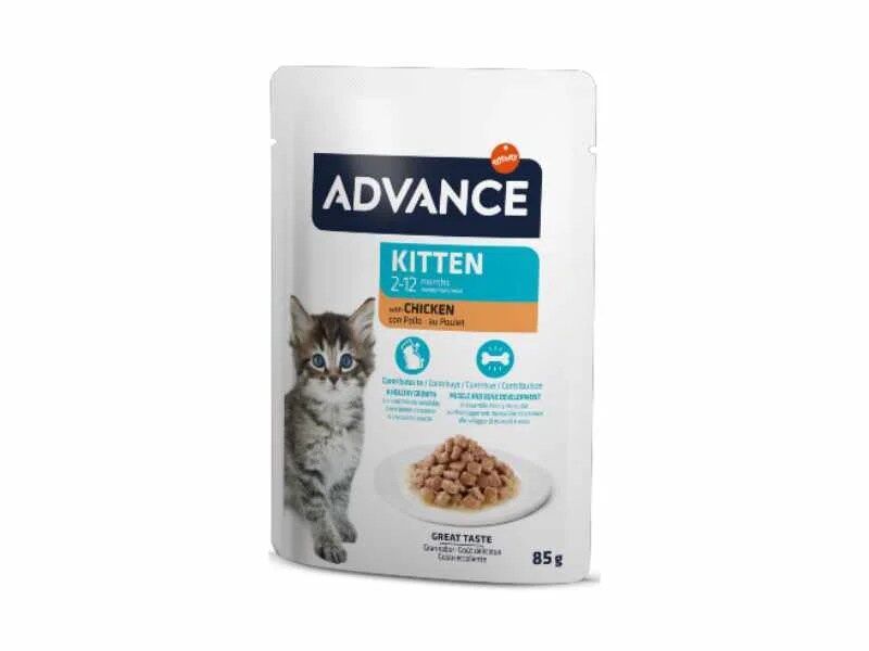 Advance Gato Kitten Chicken Saqueta