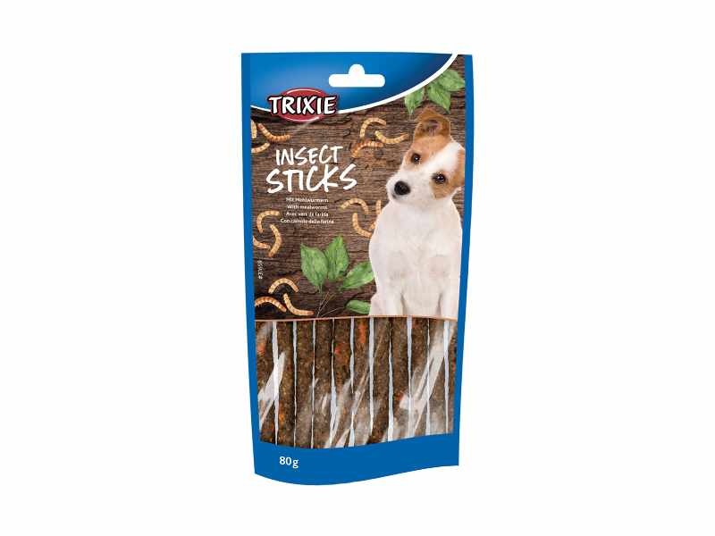 Sticks Insect com Tenebrio para cão da Trixie