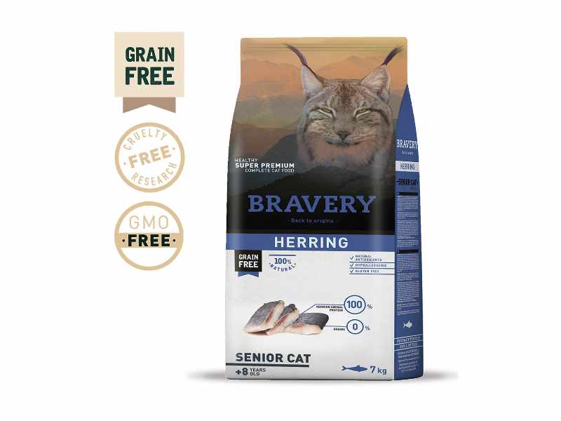Bravery Gato Sénior - Herring