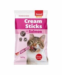Sanal Cat - Cream Sticks Salmão