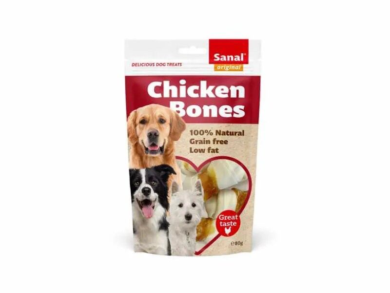 Sanal Dog - Chicken Bones Doypack