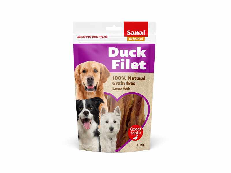 Sanal Dog - Duck Filet Doypack