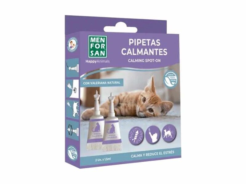 Menforsan Pipetas calmantes para gatos
