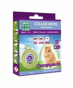 Coleira Repelente de Parasitas para Gato da Menforsan