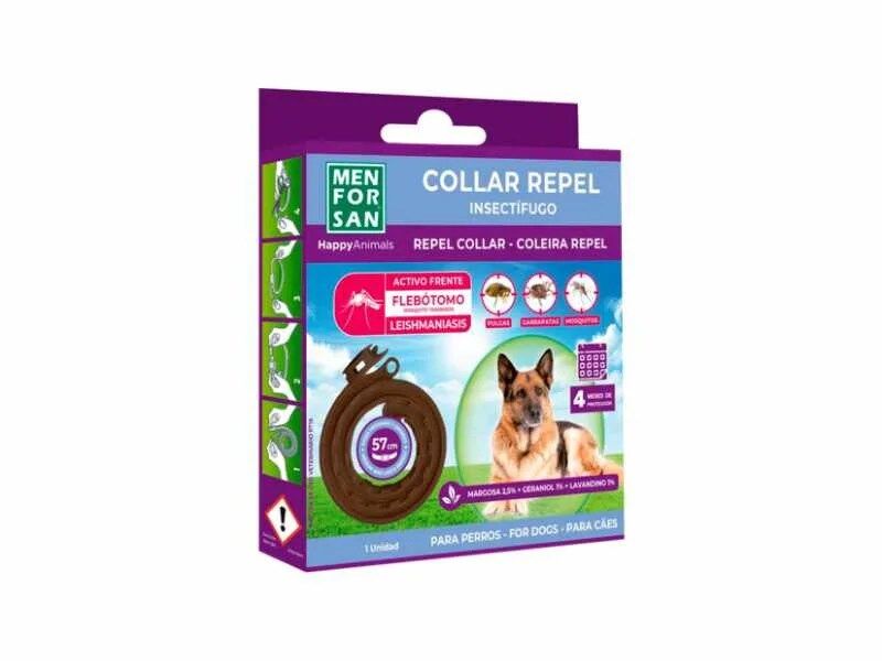 Coleira Repelente de Parasitas da Menforsan - Image 2