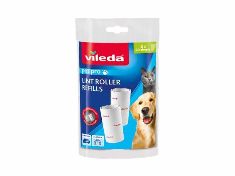 Rolo Adesivo para Remover Pelos da Vileda Pet Pro - Image 2