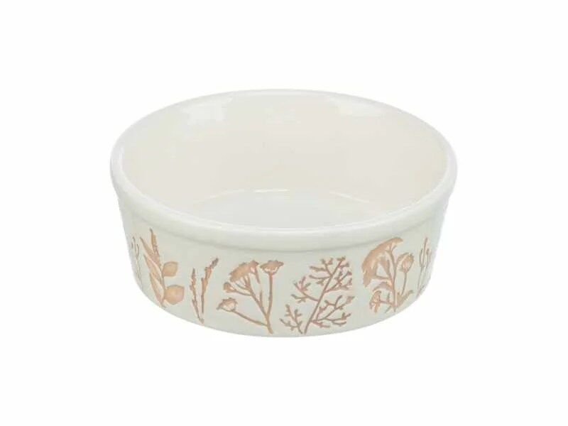 Gamela cerâmica com motivos em baixo relevo da Trixie