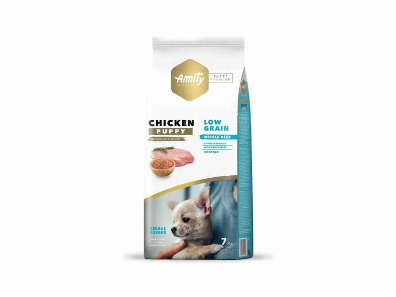 Amity Super Premium (Low Grain) Mini Puppy Frango