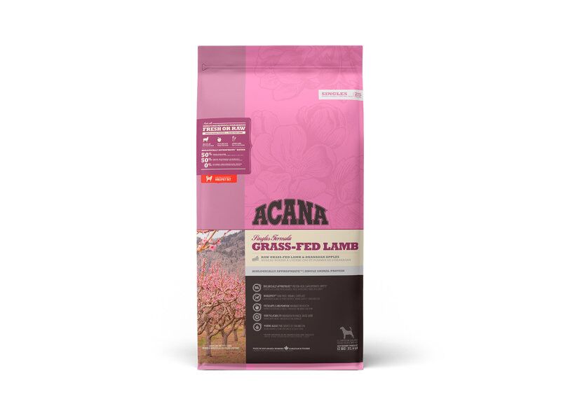 Acana Singles Grass‑Fed Lamb – Ração Grain‑Free para Cães