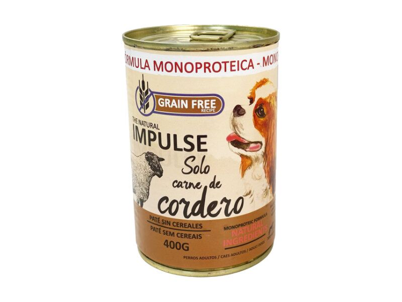 Impulse Dog – Alimento Húmido com 97% Cordeiro