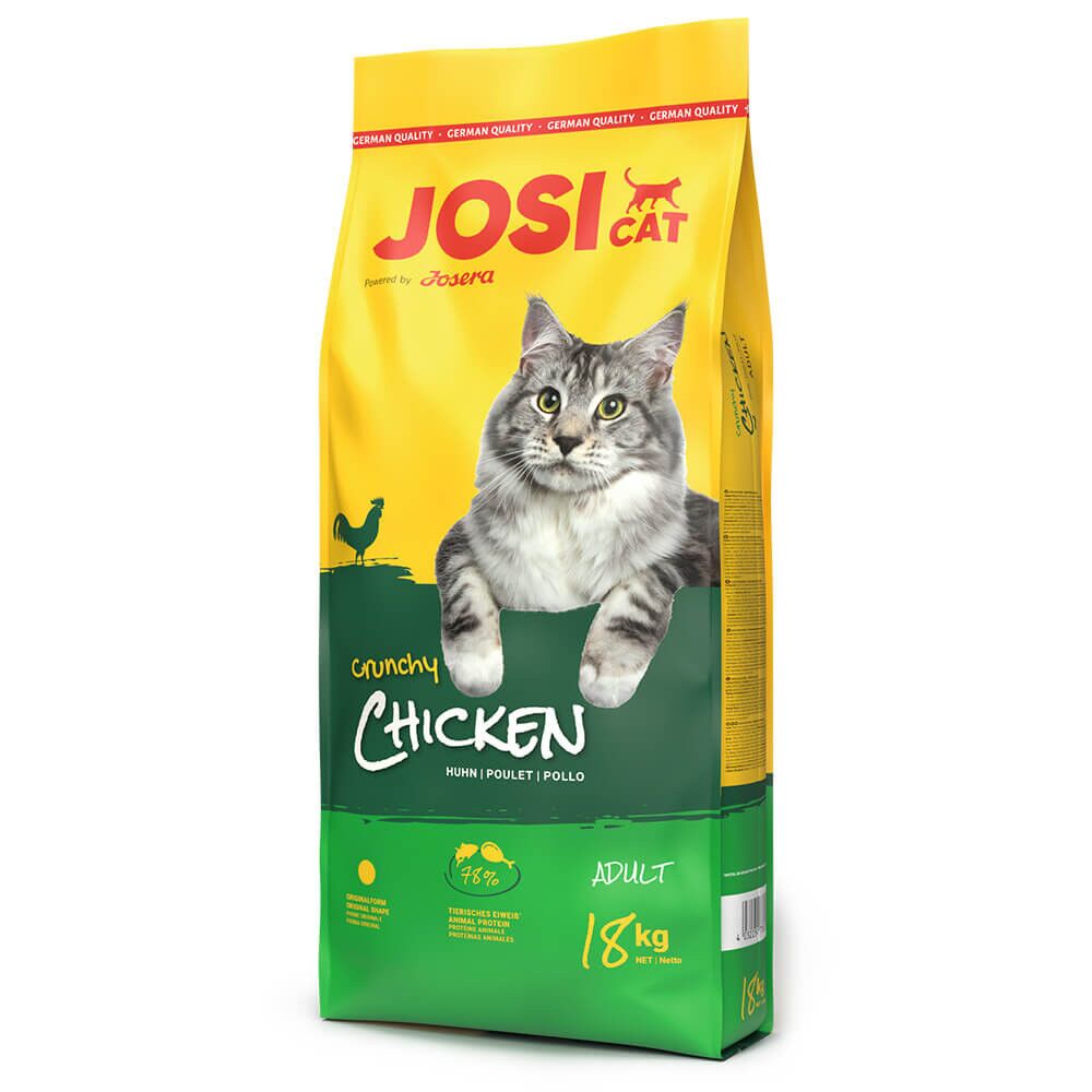 JosiCat Crunchy Chicken – Ração seca para gato adulto de Frango