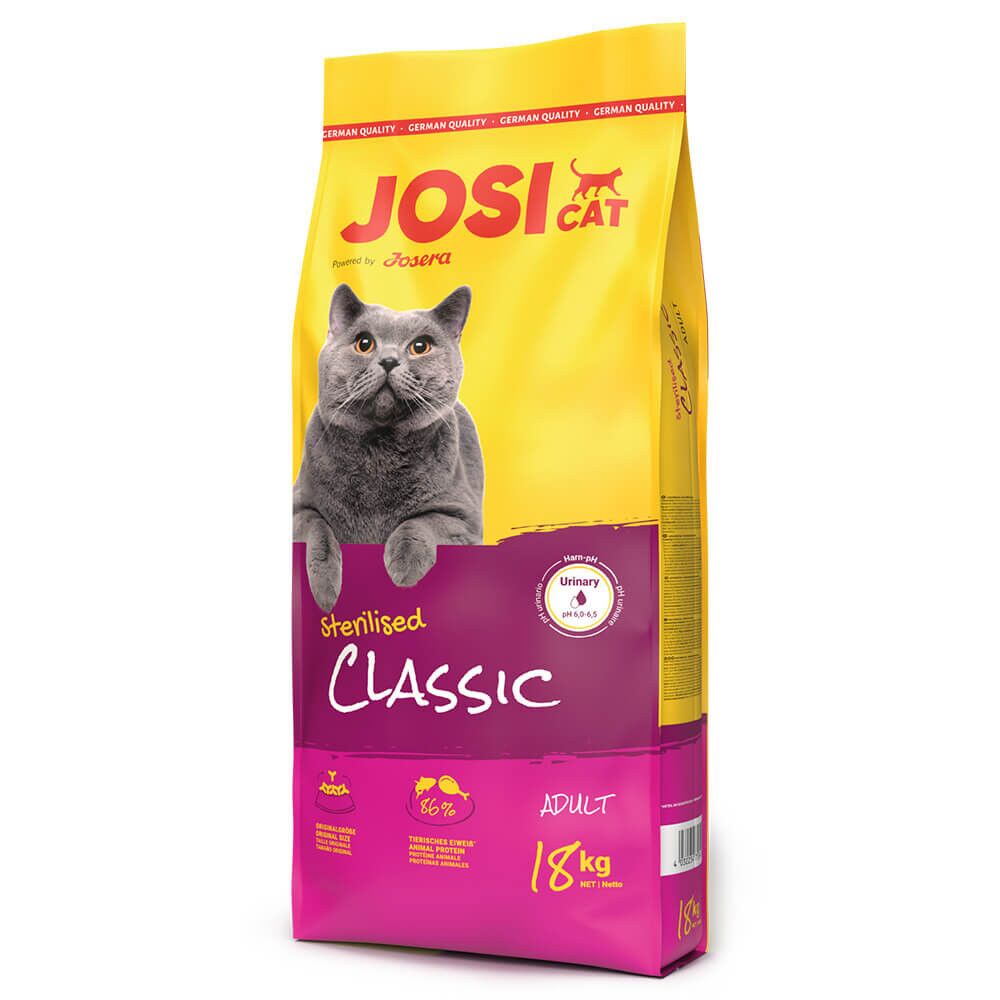 JosiCat Sterilised Classic – Ração seca para gato adulto esterilizado