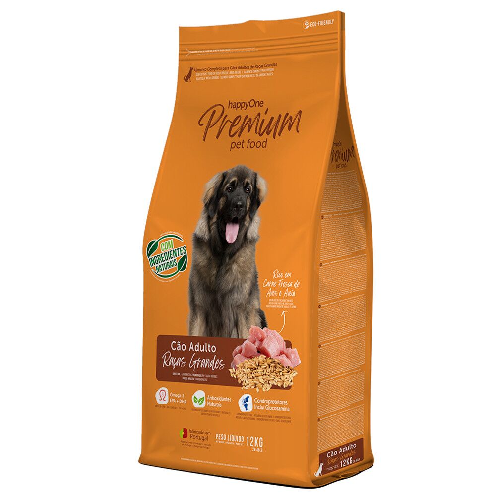 HappyOne Premium Cão Raças Grandes