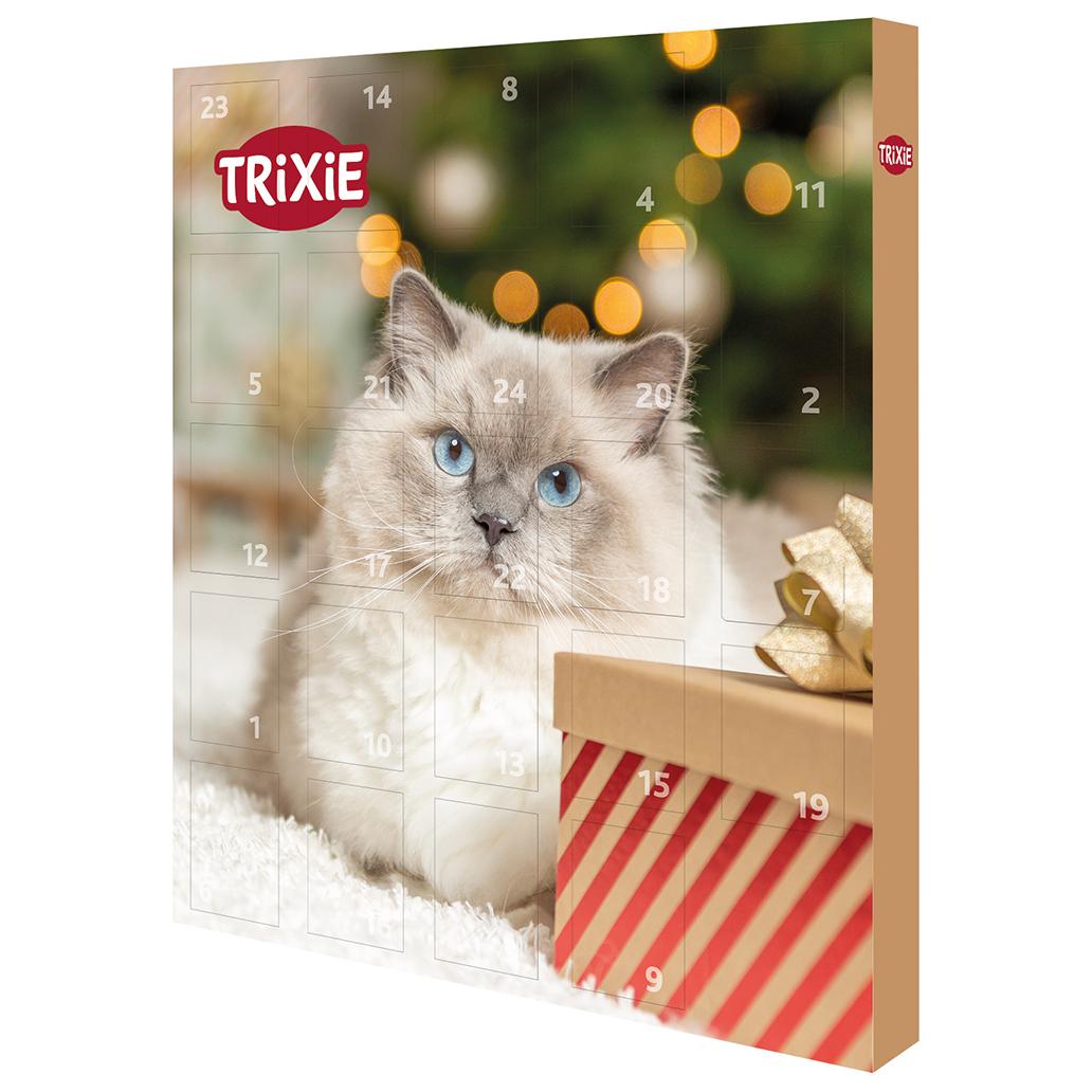 Calendário com Surpresas de Natal para Gatos da Trixie
