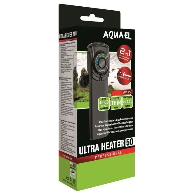 AQUAEL Aquecimento para Aquario inquebrável Ultra Heater 100W
