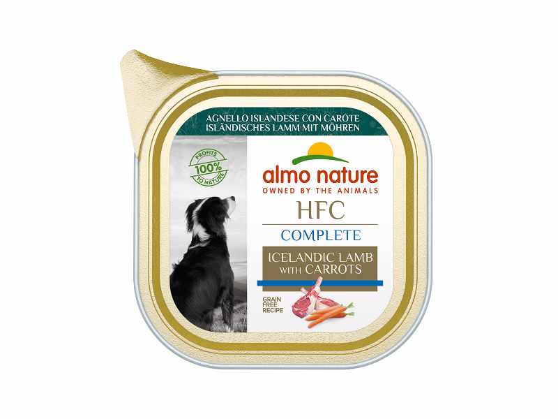 Almo Nature Hfc Cão- Cordeiro  com cenoura