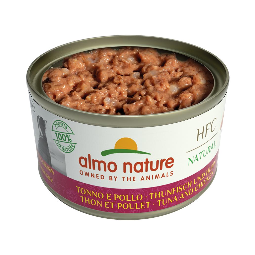 Almo Nature Hfc Cão - Atum e Frango Lata