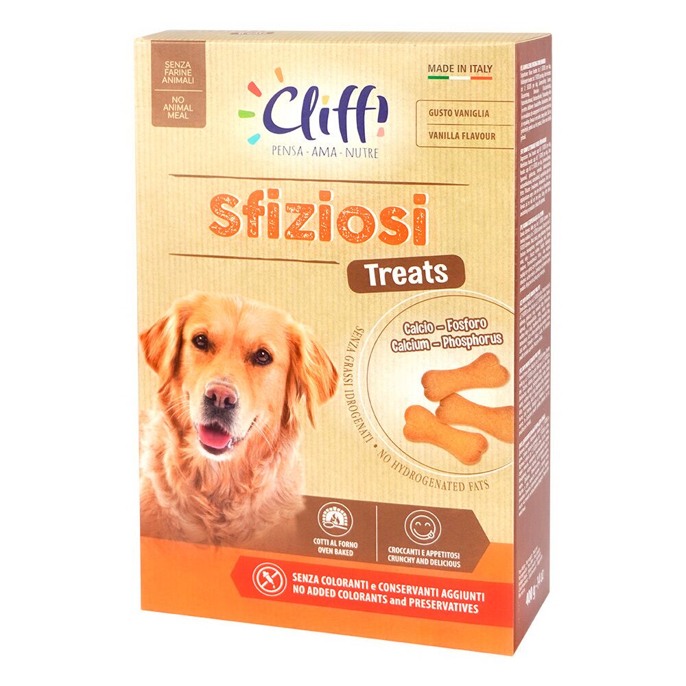 Cliffi Sfiziosi (Biscoitos para Cães)
