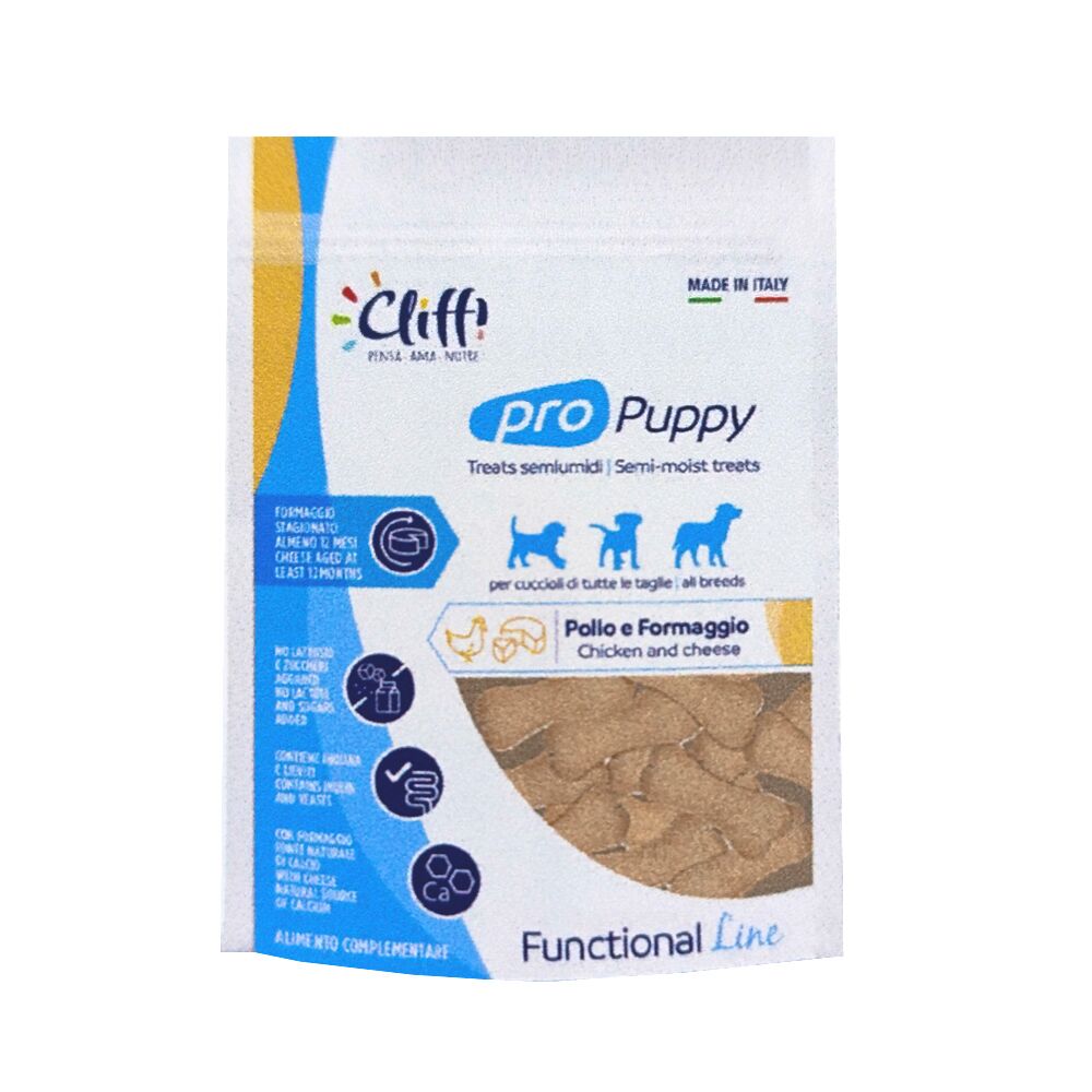 Cliffi Snacks Pro Puppy (Frango e Queijo)