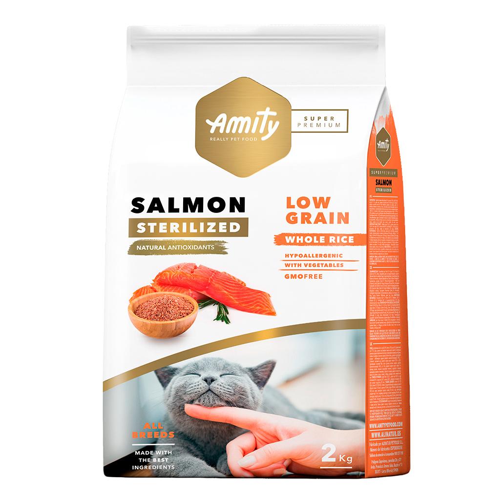Amity Super Premium (Low Grain) Salmon Cat Sterilized