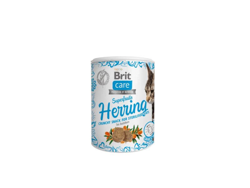 Brit Care Cat Snack Superfruits de Herring